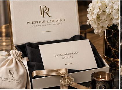 Prestige Radiance luxury presentation and gifting details
