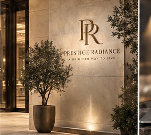 Refined hospitality entrance